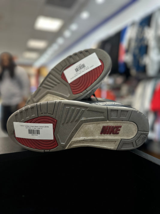 *USED* Jordan 3 Retro Black Cement (2018)