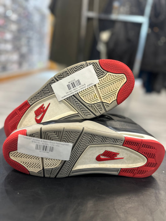 *USED* Jordan 4 Retro Bred Reimagined