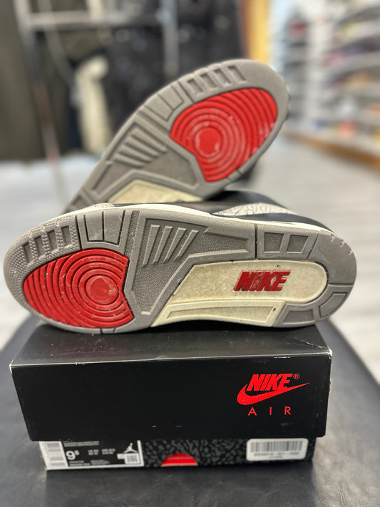 *USED* Jordan 3 Retro OG Black Cement (2024)