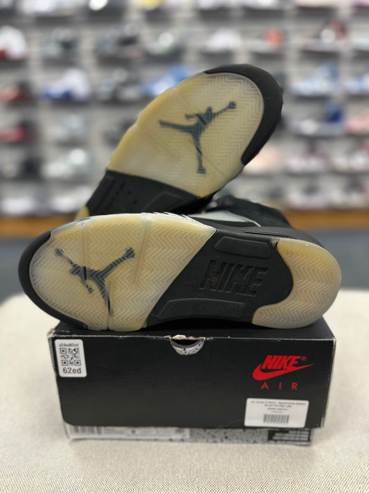 *USED* Jordan 5 Retro OG Black Metallic Reimagined