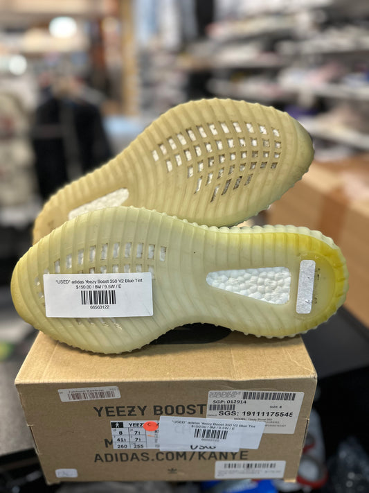 *USED* adidas Yeezy Boost 350 V2 Blue Tint