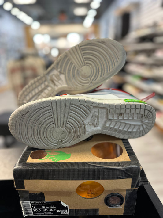 *USED* Nike Dunk Low Off-White Lot 23