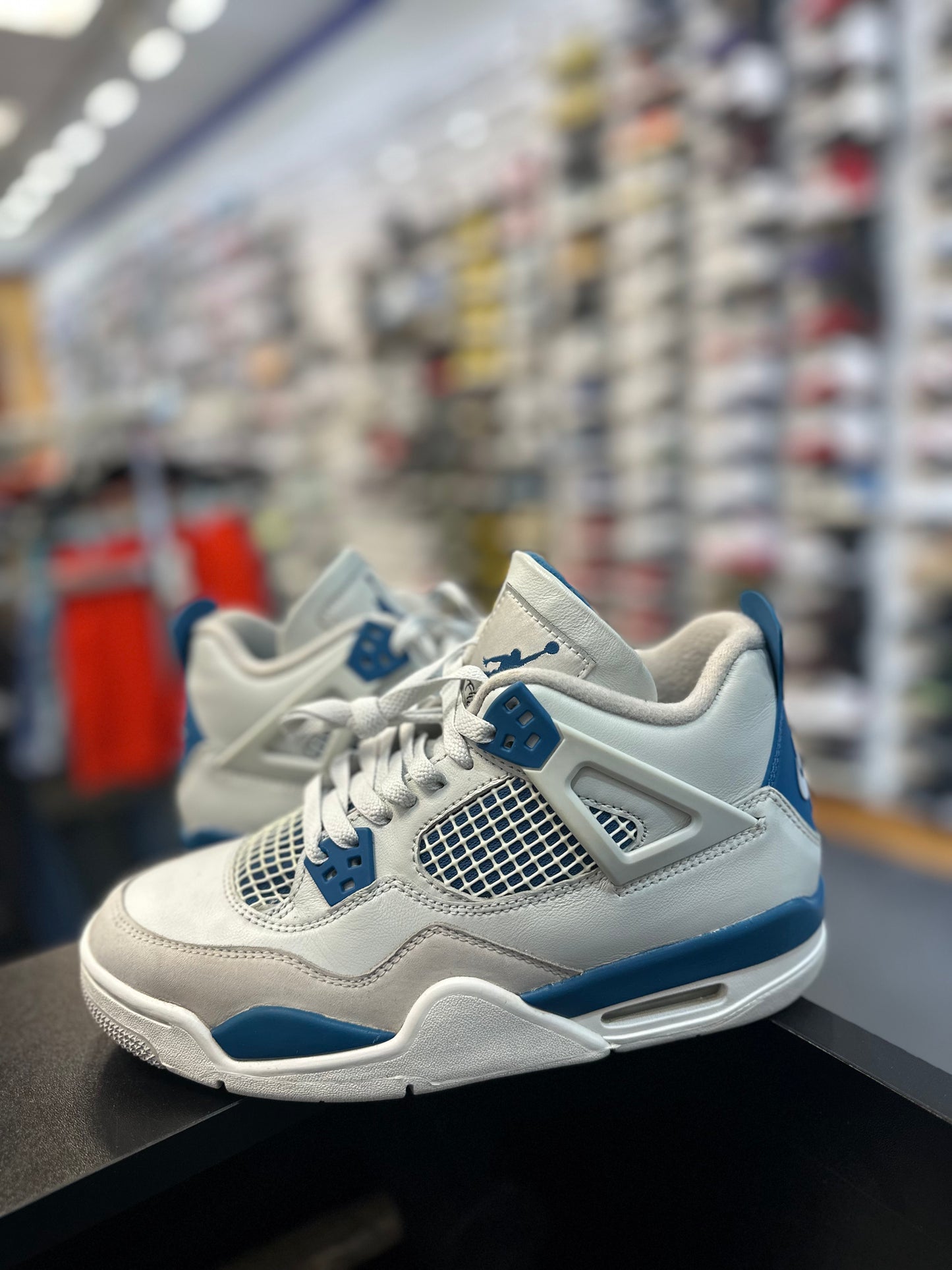 *USED* Jordan 4 Retro Military Blue (2024) (GS)