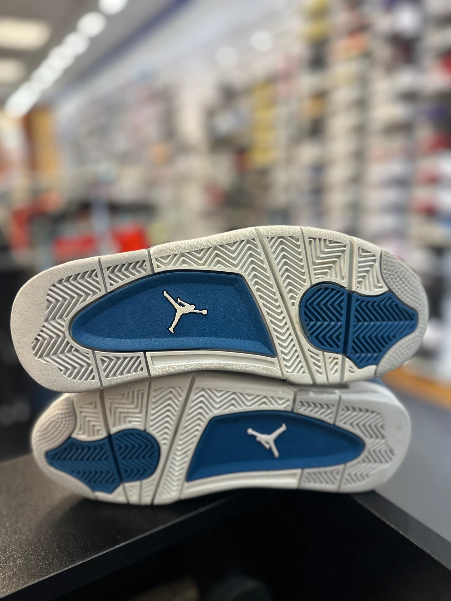 *USED* Jordan 4 Retro Military Blue (2024) (GS)