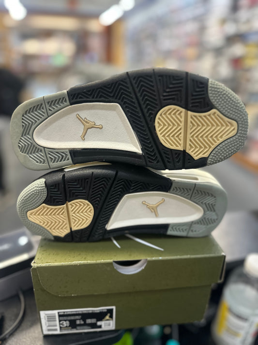 *USED* Jordan 4 Retro SE Craft Medium Olive (GS)