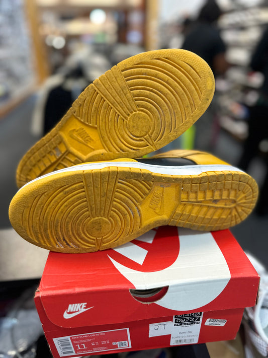*USED* Nike Dunk Low Championship Goldenrod