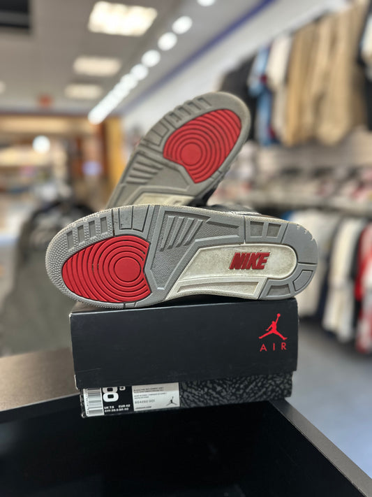 *USED* Jordan 3 Retro OG Black Cement