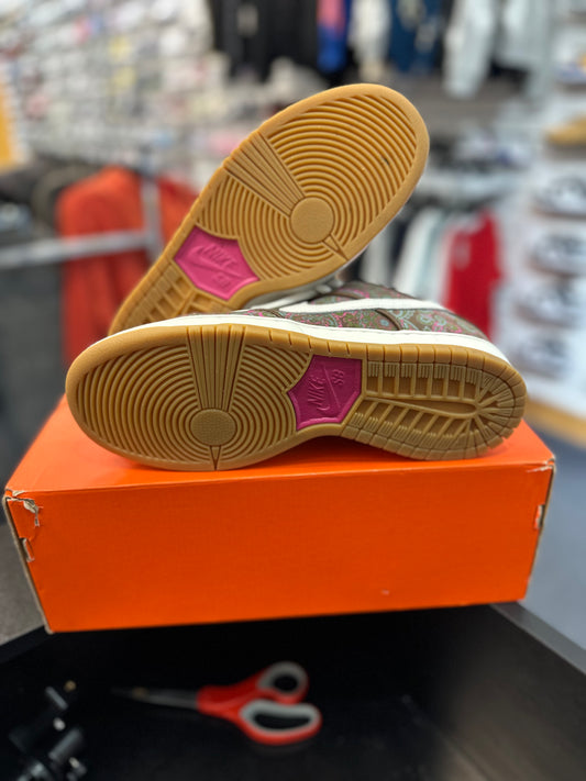 *USED* Nike SB Dunk Low Pro Paisley Brown