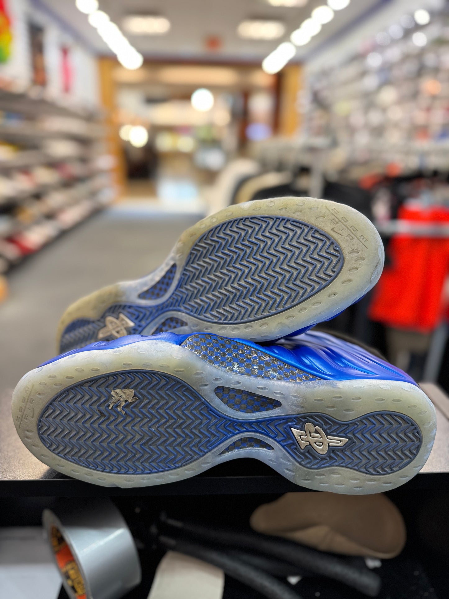 *USED* Nike Air Foamposite One International Blue