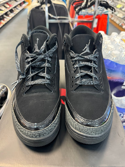 *USED* Jordan 3 Retro Black Cat (2025)
