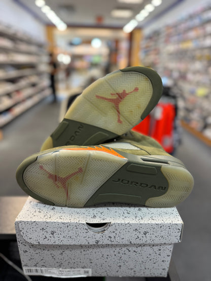 *USED* Jordan 5 Retro Olive (2024)