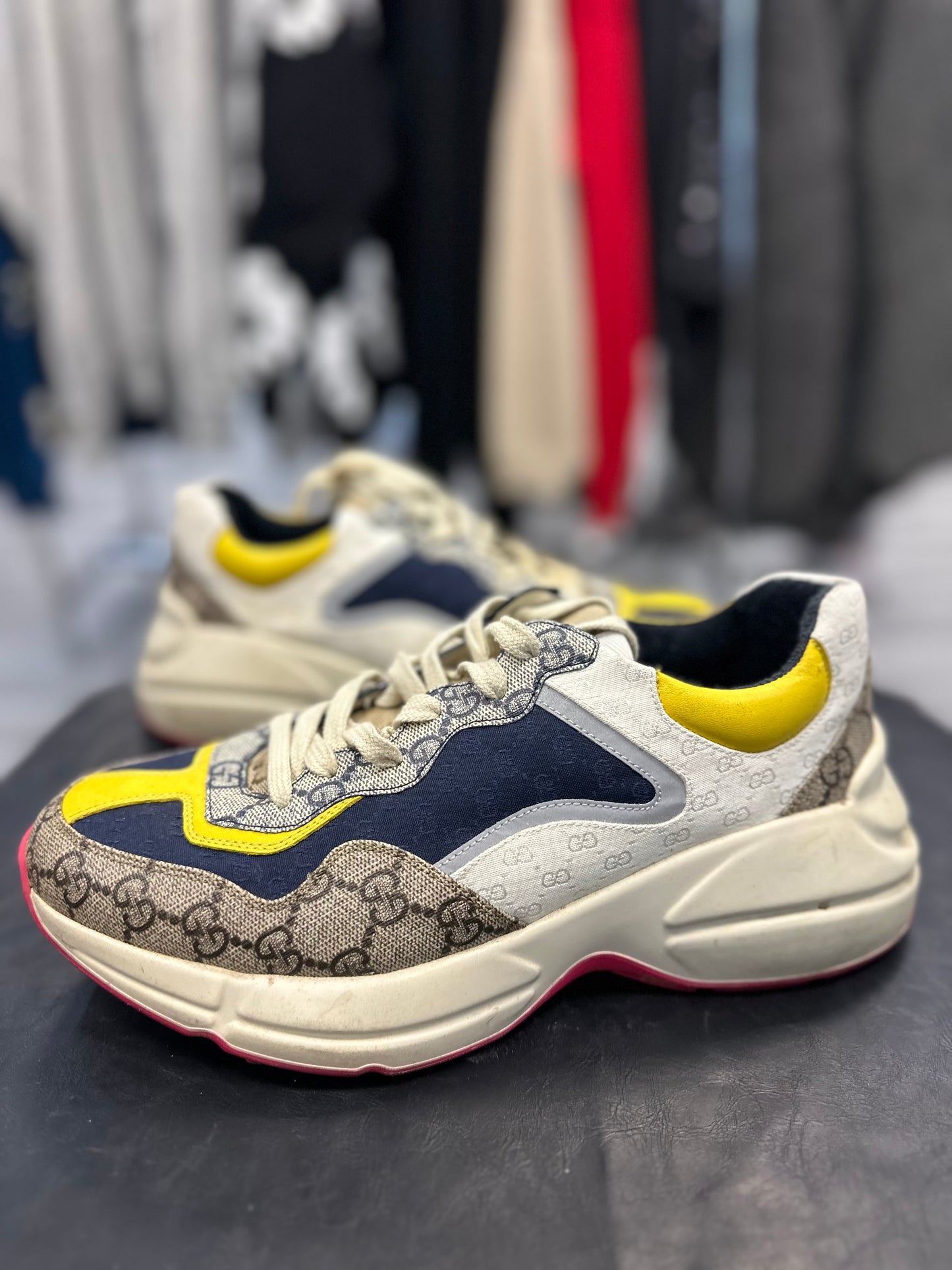 *USED* Gucci Rhyton Beige Ebony