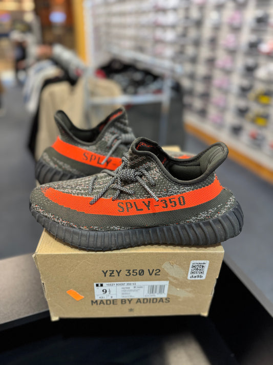 *USED* adidas Yeezy Boost 350 V2 Carbon Beluga