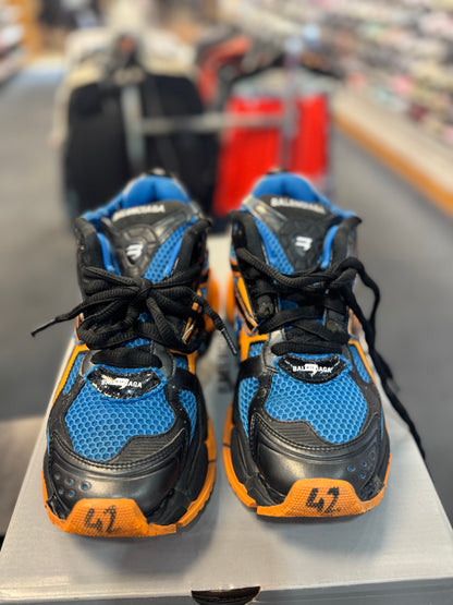 *USED*  Balenciaga Runner Orange Black