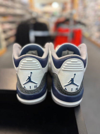 *USED* Jordan 3 Retro Midnight Navy