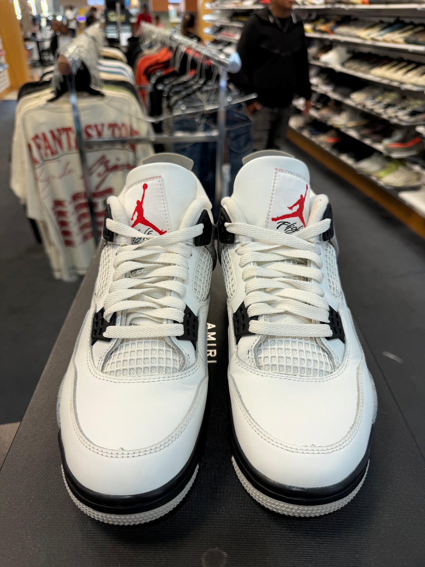 *USED* Jordan 4 Retro White Cement (2025)