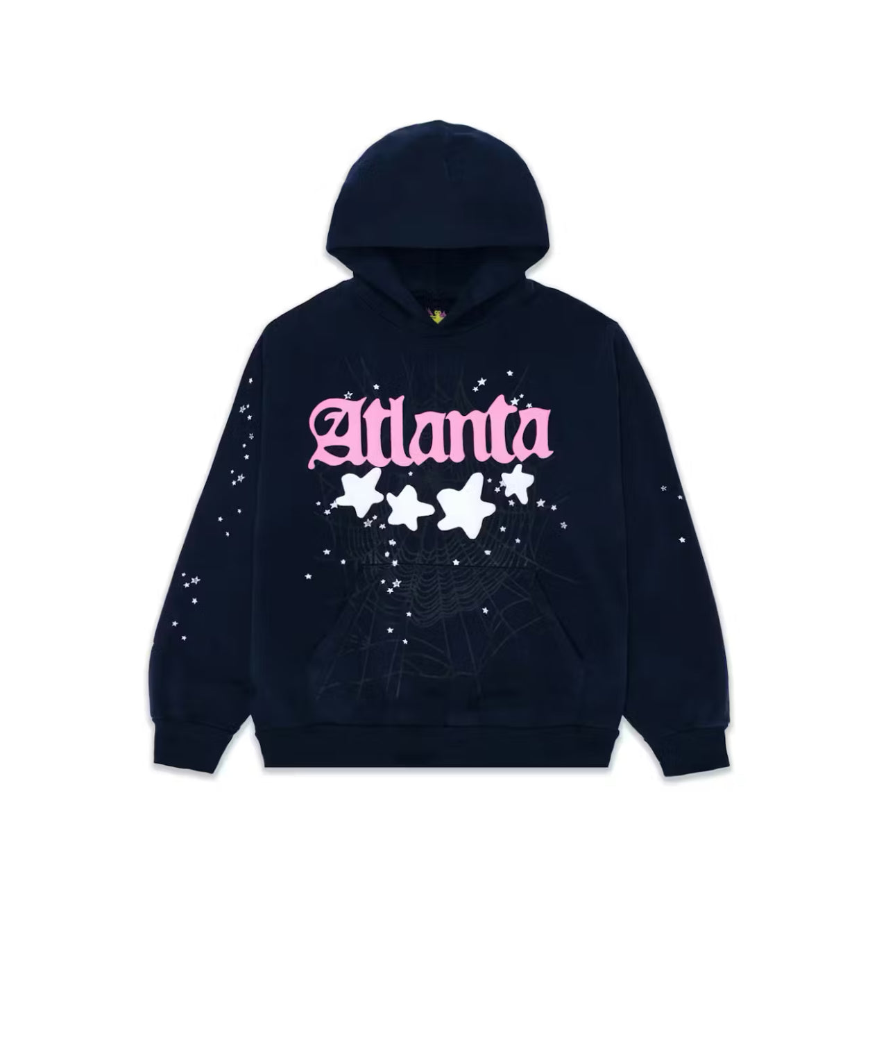 *USED* Sp5der Atlanta Hoodie Navy