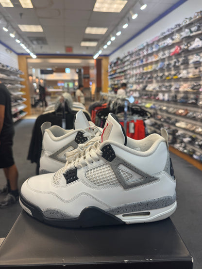 *USED* Jordan 4 Retro White Cement (2025)