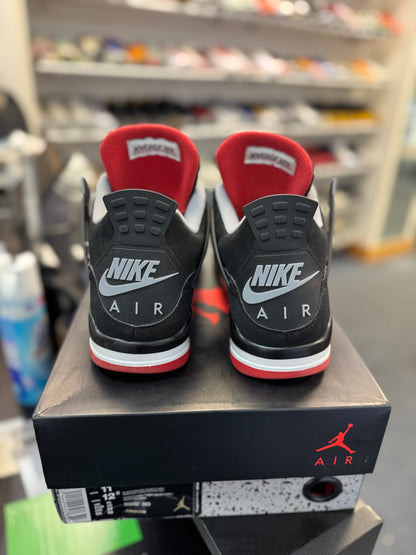 *USED* Jordan 4 Retro Bred (2019)
