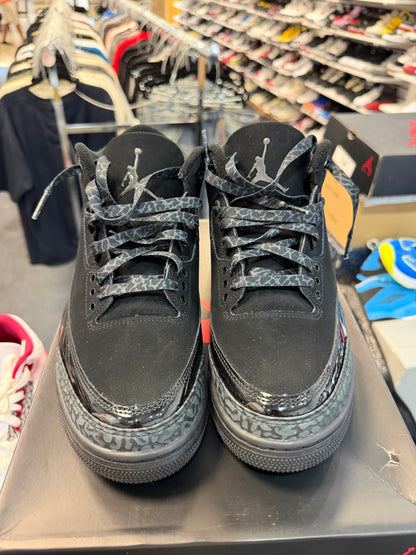 *USED* Jordan 3 Retro Black Cat (2025)
