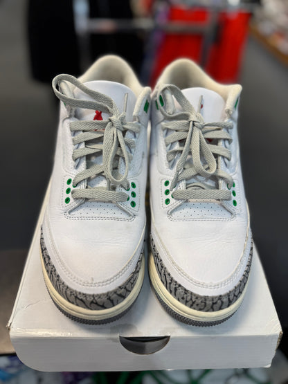*USED* Jordan 3 Retro Lucky Green