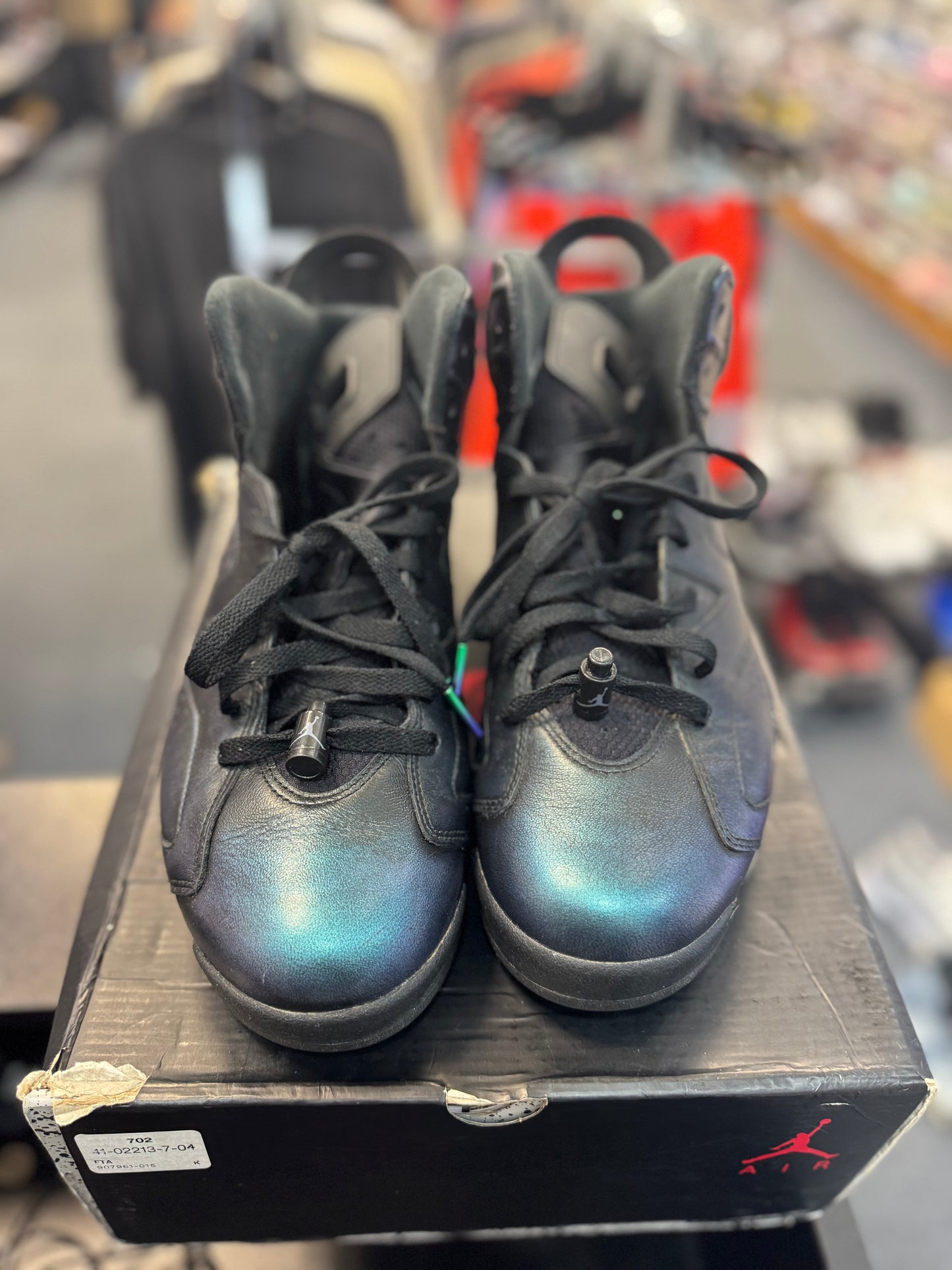 *USED* Air Jordan 6 Retro All Star Chameleon