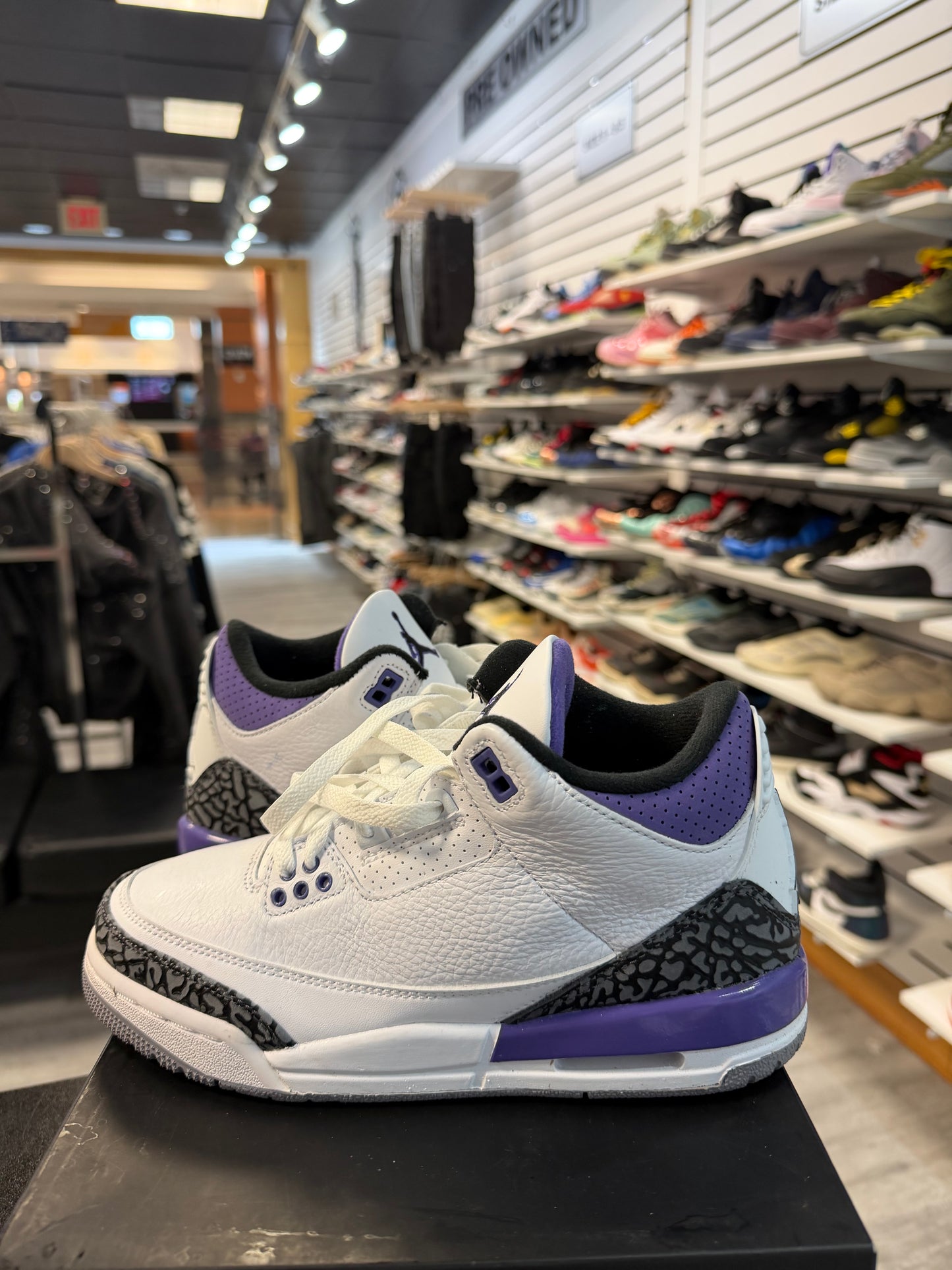 *USED*  Jordan 3 Retro Dark Iris (GS)