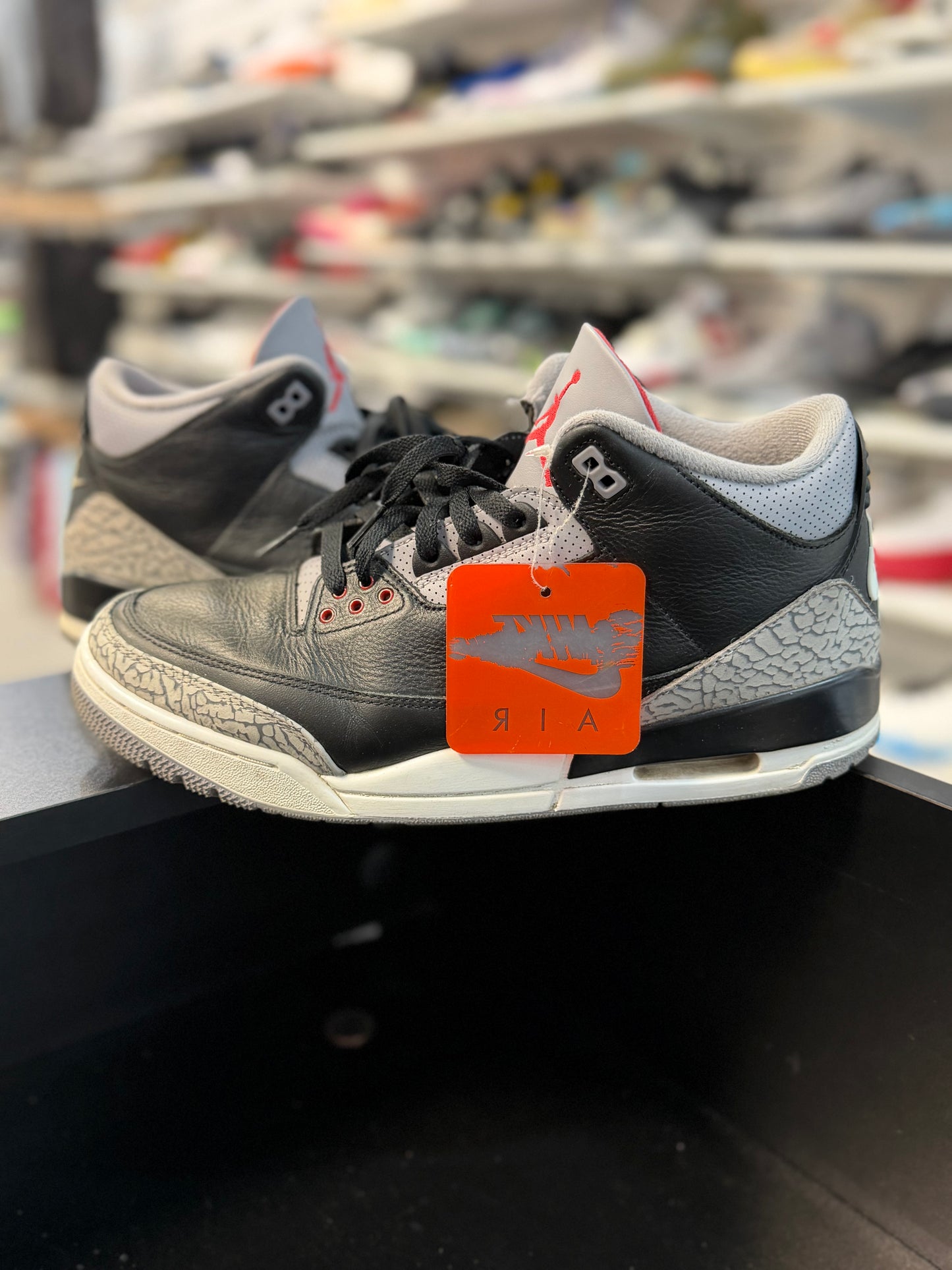 *USED* Jordan 3 Retro OG Black Cement (2024)