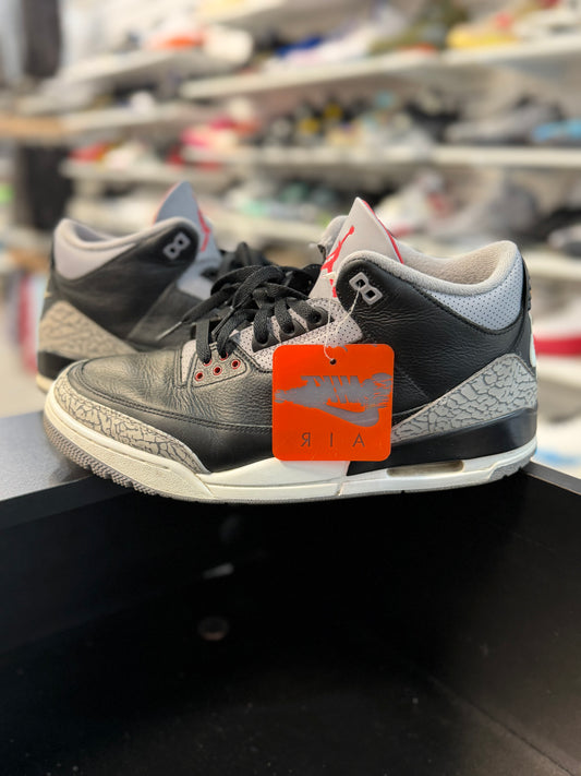 *USED* Jordan 3 Retro OG Black Cement (2024)