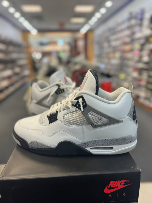 *USED* Jordan 4 Retro White Cement (2025)