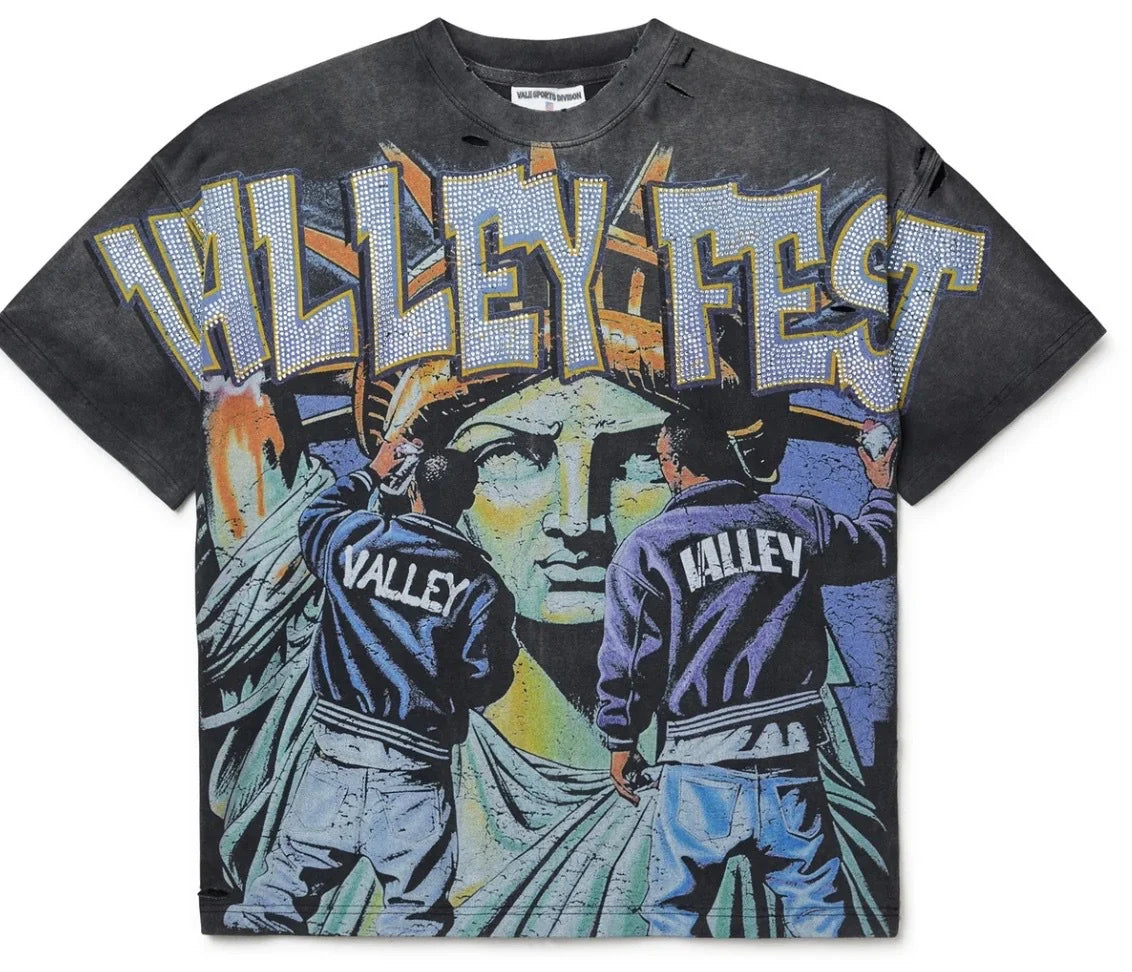 VALE BLING GRAFFITI TEE