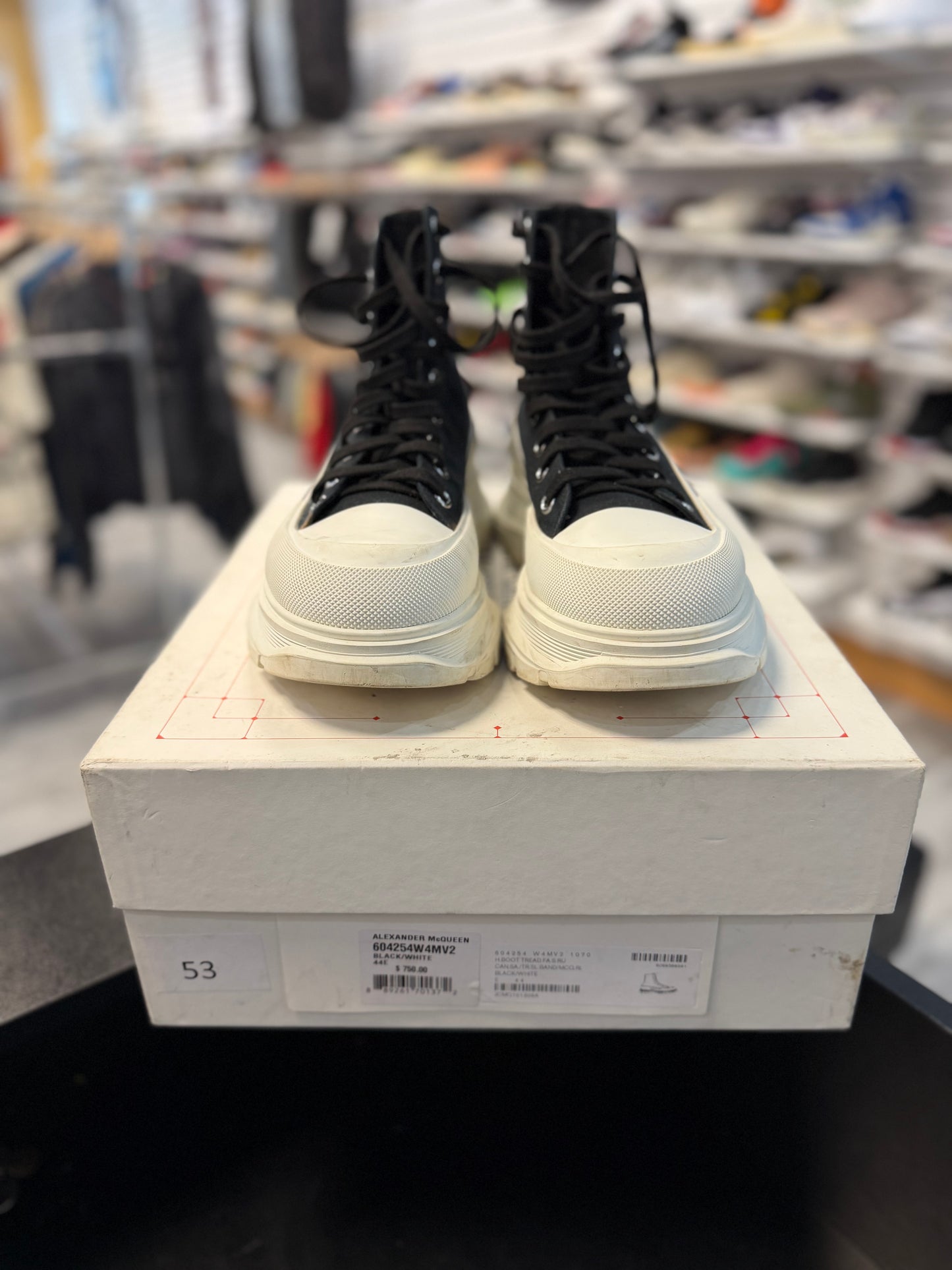 *USED* Alexander McQueen Tread Slick Boot