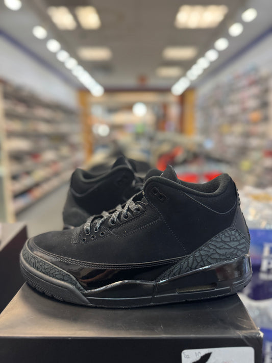 *USED* Jordan 3 Retro Black Cat (2025)