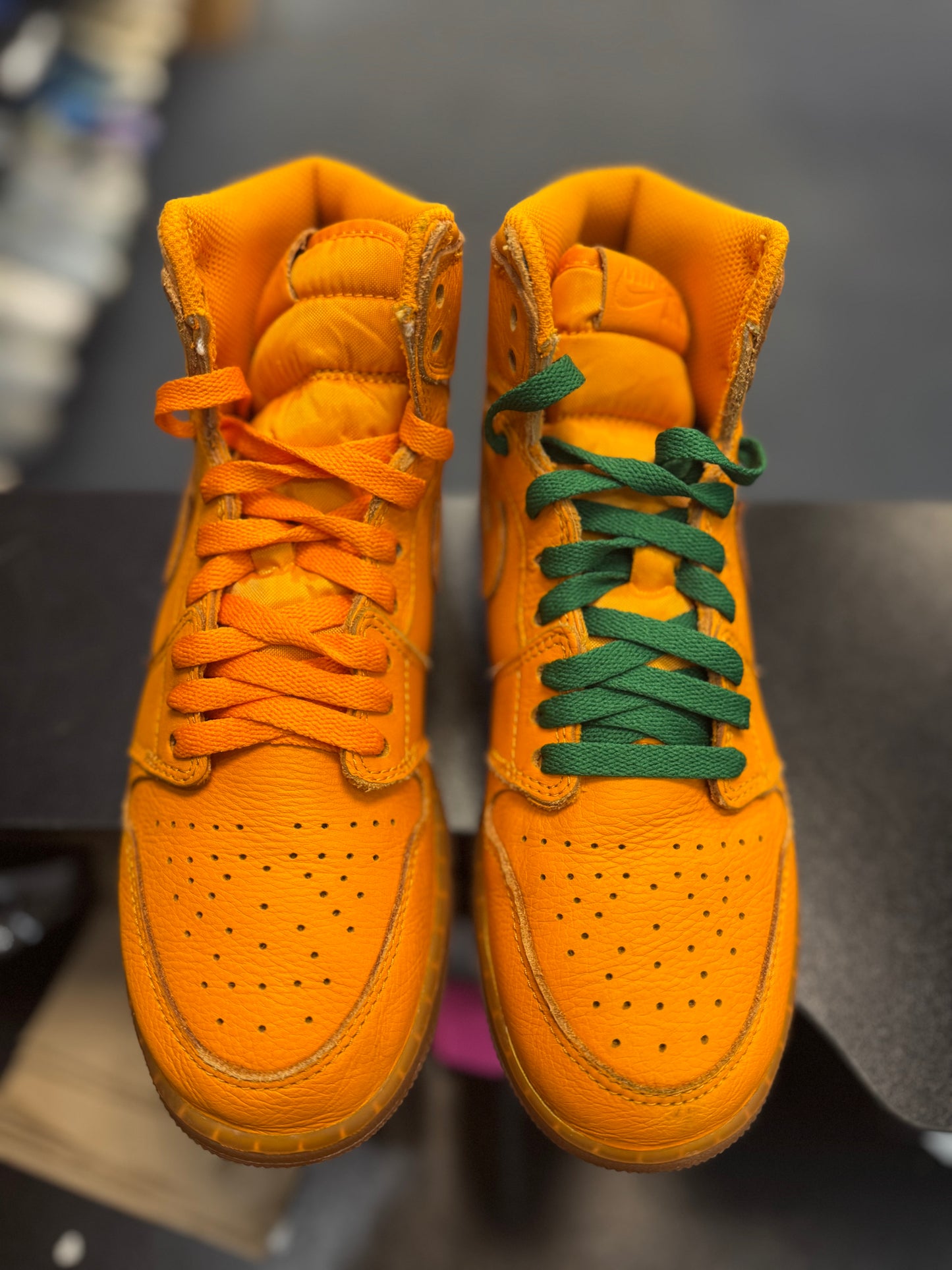 *USED* Jordan 1 Retro High Gatorade Orange Peel (GS) (DEAL)