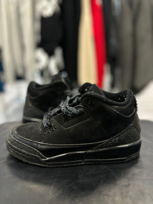 *USED* Jordan 3 Retro Black Cat (2025) (GS)