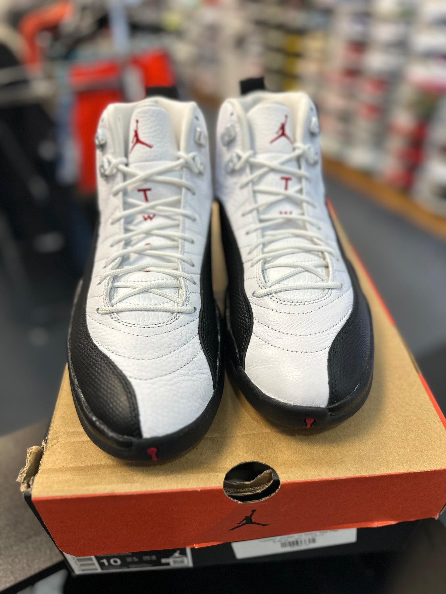 *USED* Jordan 12 Retro Taxi Flip