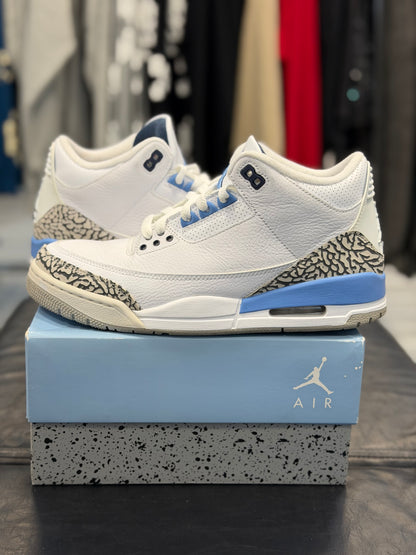 *USED* Jordan 3 Retro UNC (2020)