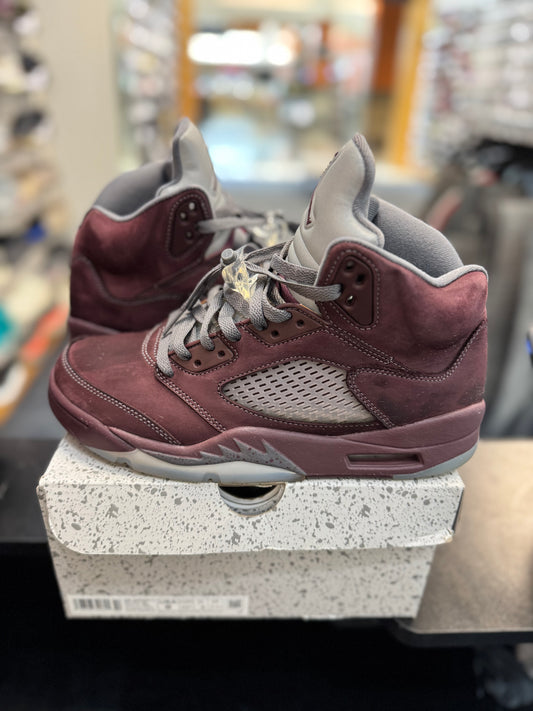 *USED* Jordan 5 Retro Burgundy (2023)