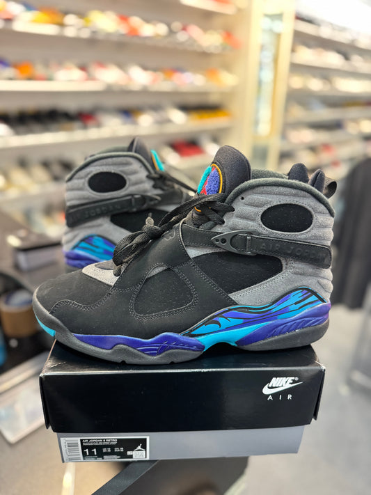 *USED* Jordan 8 Retro Aqua (2025)