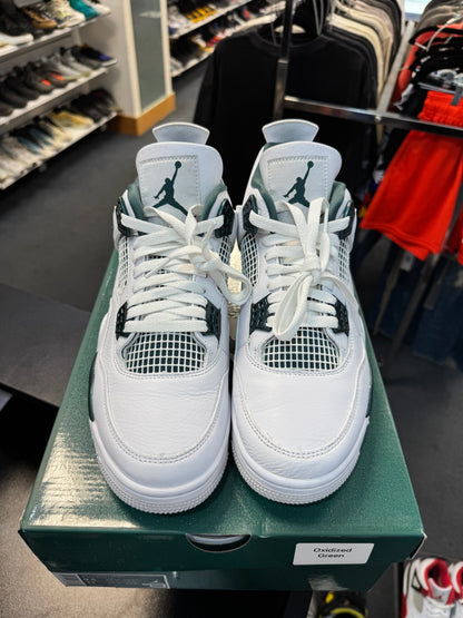 *USED* Jordan 4 Retro Oxidized Green