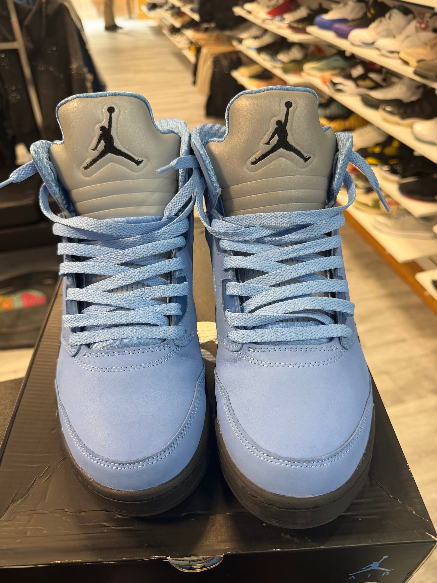 *USED* Jordan 5 Retro UNC University Blue