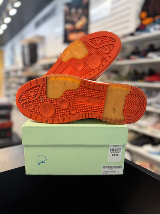 *USED* OFF-WHITE Out of Office OOO Low Tops