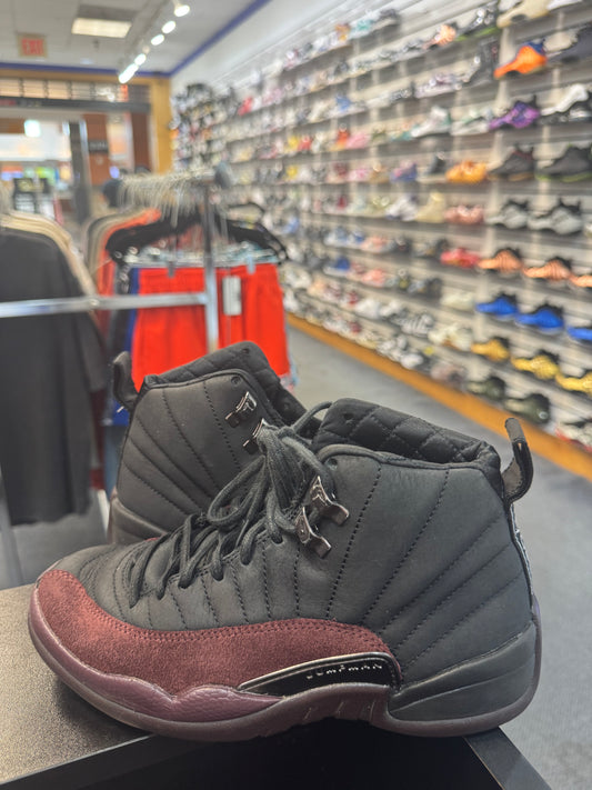 *USED* Jordan 12 Retro SP A Ma Maniére Black (Women's)