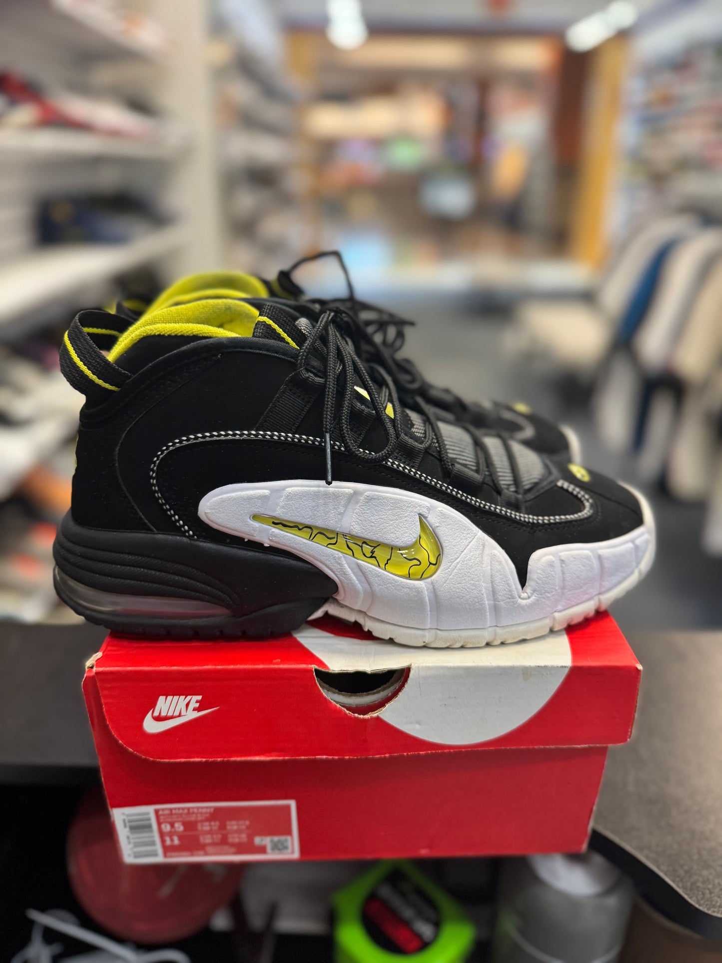 *USED* Nike Air Max Penny 1 Lester Middle School