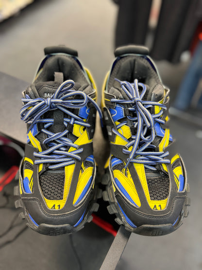 *USED* Balenciaga Track Trainer Black Yellow