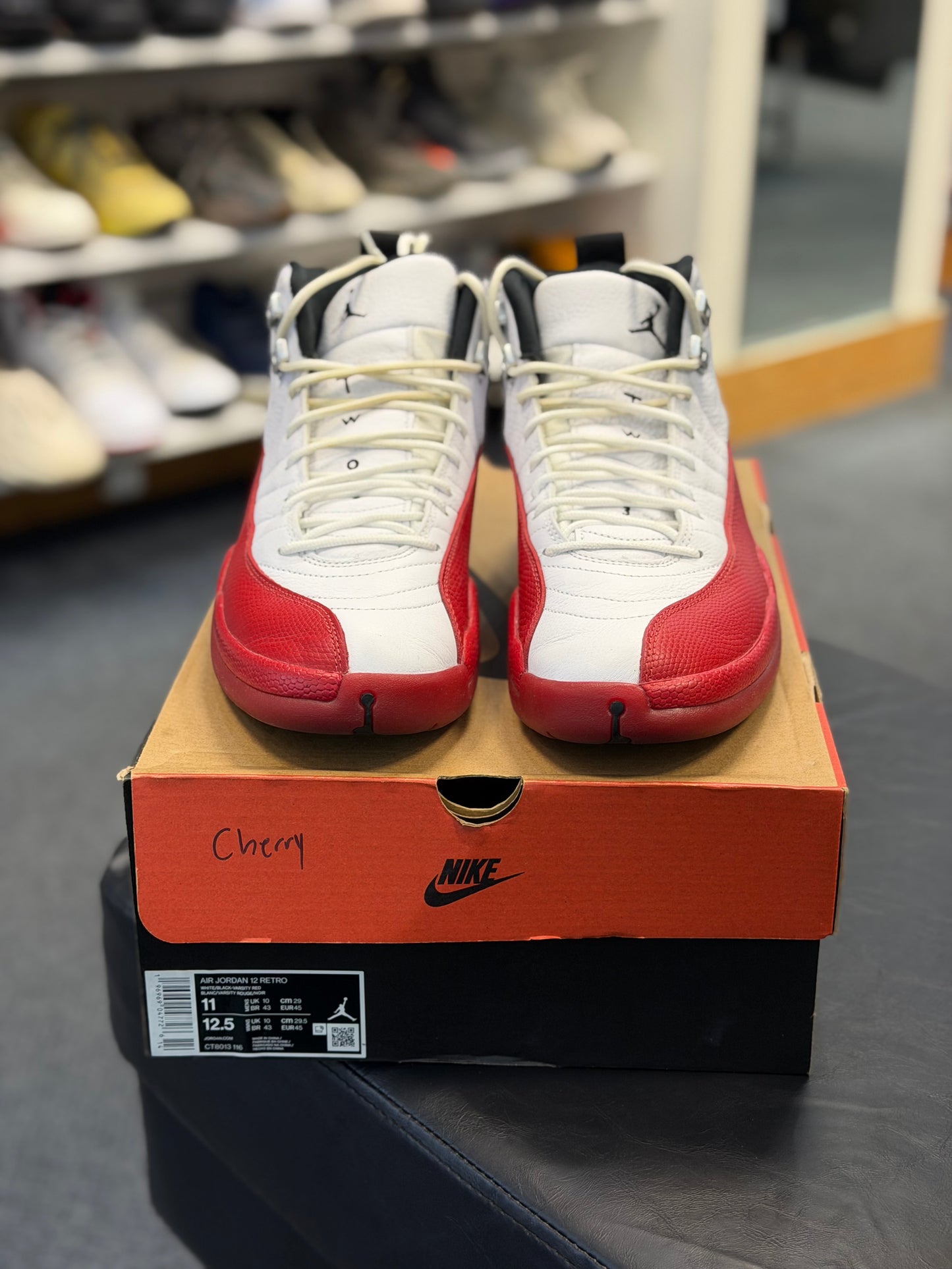*USED* Jordan 12 Retro Cherry (2023)