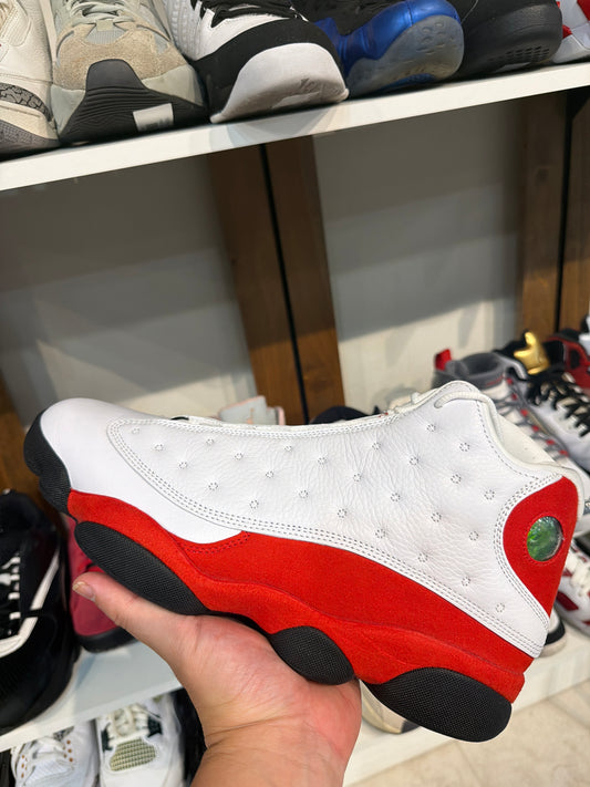 *USED* Jordan 13 Retro White Red