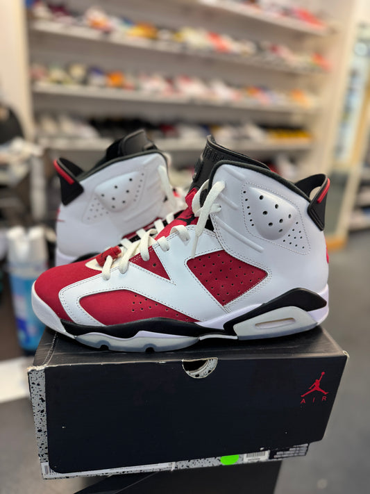 *USED* Jordan 6 Retro Carmine (2021)