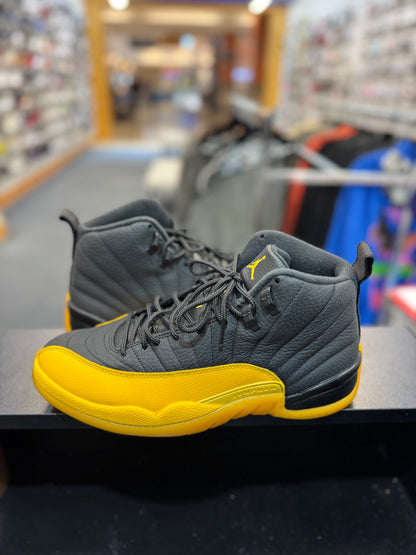 *USED* Jordan 12 Retro Black University Gold