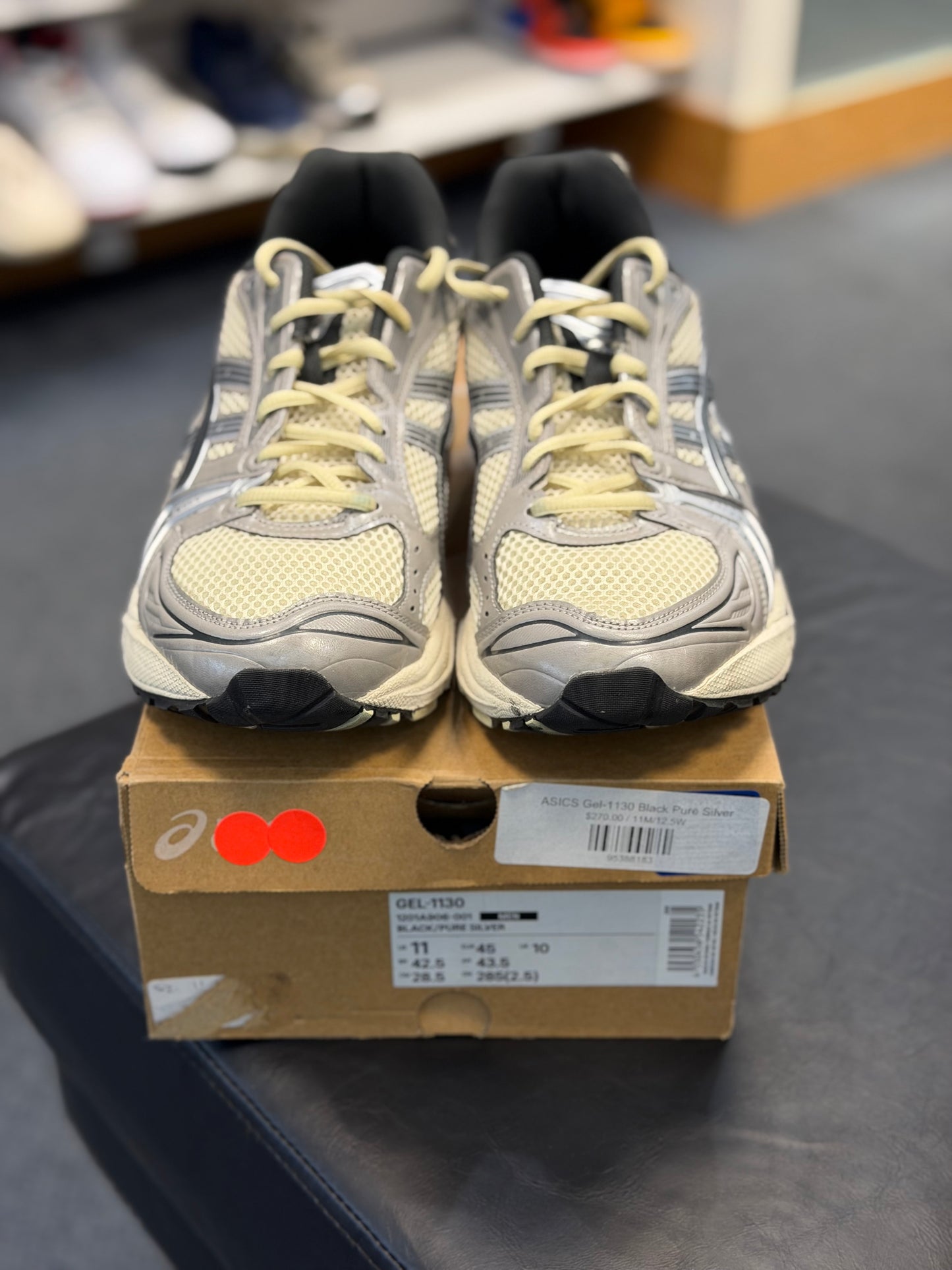 *USED* ASICS Gel-Kayano 14 Oyster White